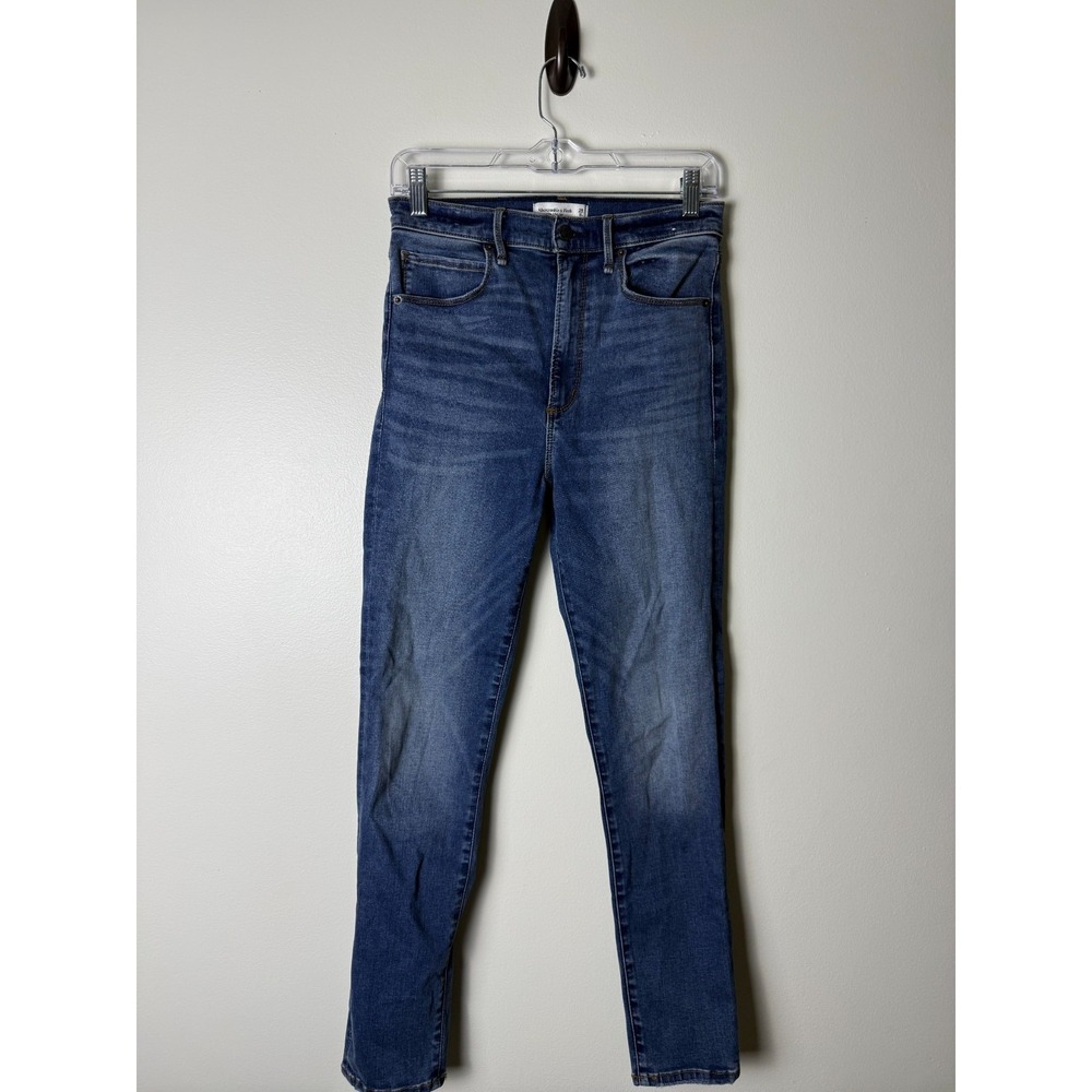 Abercrombie & Fitch Jeans Womens 28/6R Super Skinny Ankle High Rise Curve Love